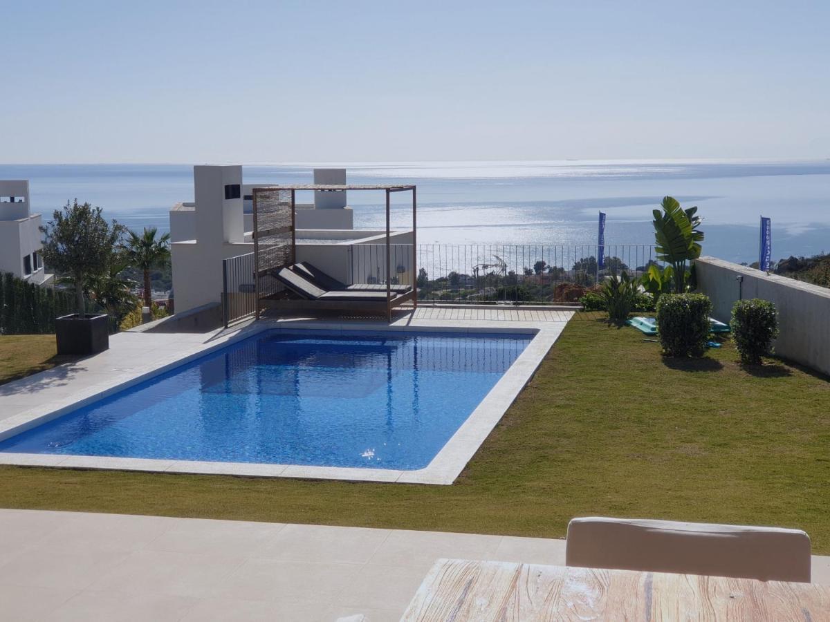 2260-Luxury Villa With Private Pool And Seaview Manilva Dış mekan fotoğraf
