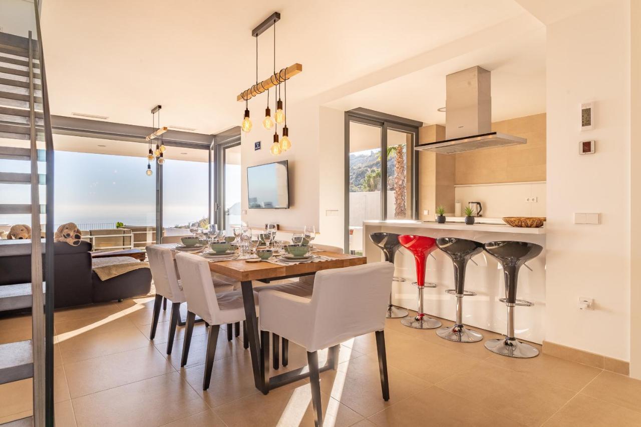 2260-Luxury Villa With Private Pool And Seaview Manilva Dış mekan fotoğraf
