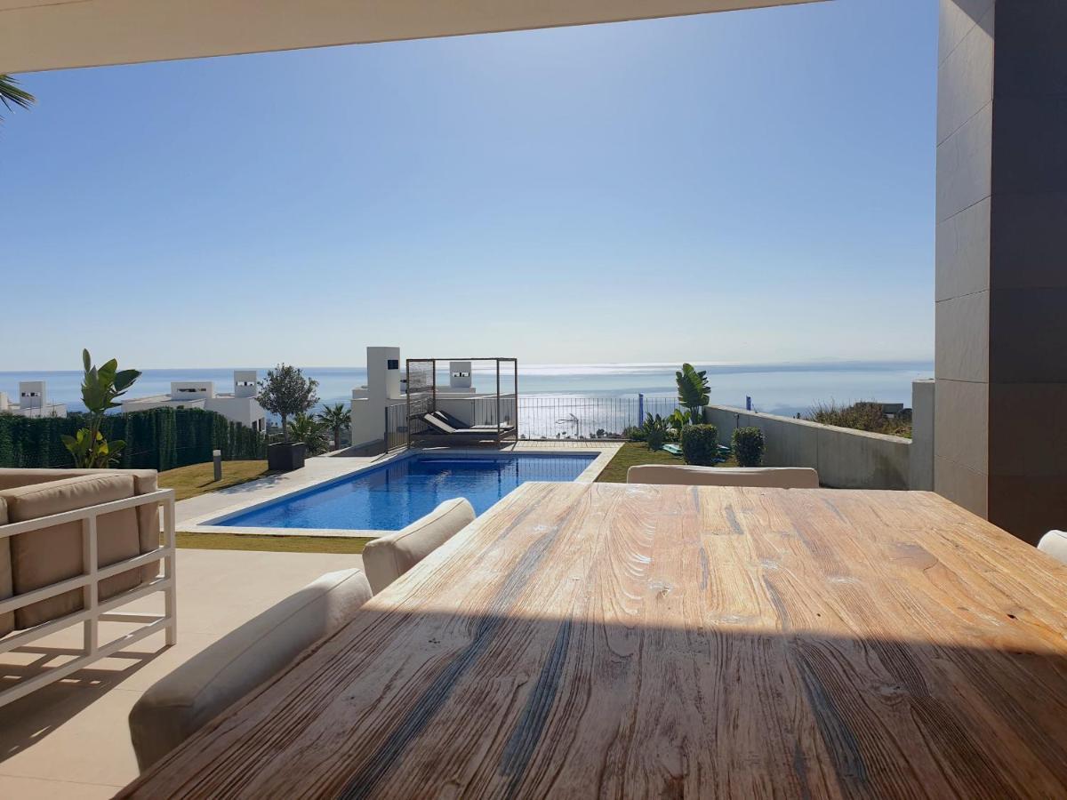 2260-Luxury Villa With Private Pool And Seaview Manilva Dış mekan fotoğraf