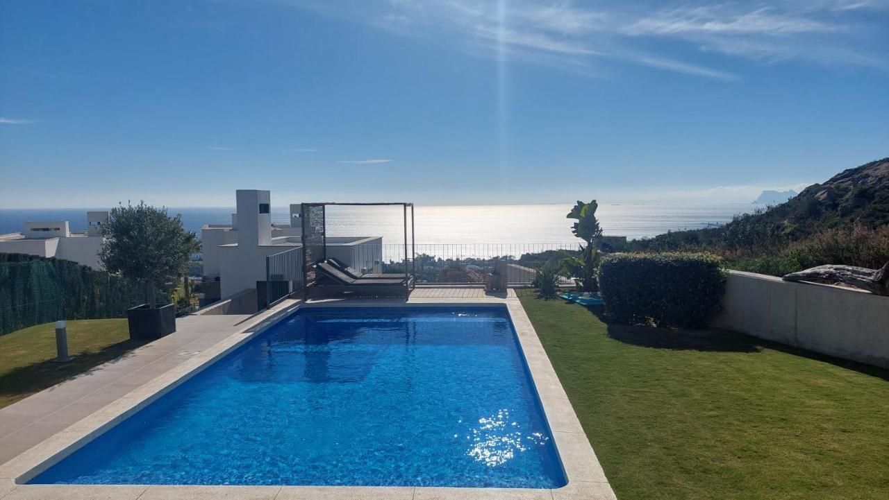 2260-Luxury Villa With Private Pool And Seaview Manilva Dış mekan fotoğraf